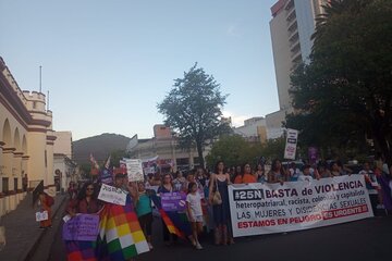 Mujeres y disidencias, contra la violencia heteropatriarcal, racista, colonial y capitalista