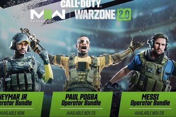 Messi, Neymar y Pogba llegaron a Call of Duty: cómo conseguir las skins en Warzone 2.0 y Modern Warfare 2 (Fuente: Call of Duty)