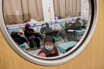 China enfrenta un caos sanitario con final abierto (Fuente: AFP)