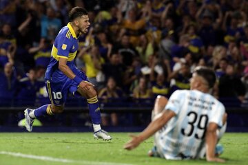 El Boca de Ibarra y un triunfo "chiquito" ante Atlético Tucumán (Fuente: AFP)