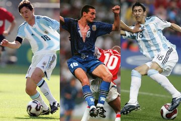 Argentina en el Mundial Sub 20: los números de camiseta y sus dueños históricos