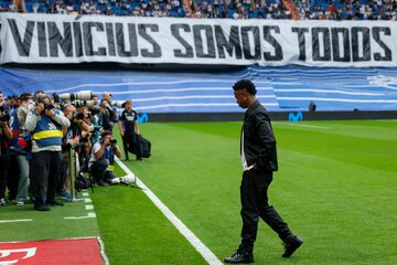 Vinícius recibió el apoyo de toda la comunidad futbolística (Fuente: EFE)