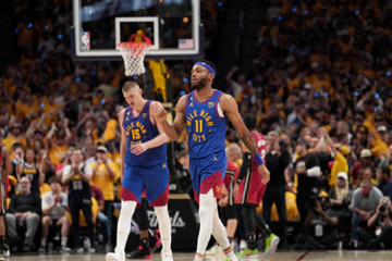 NBA: Denver arrancó con victoria sobre Miami las finales (Fuente: AFP)