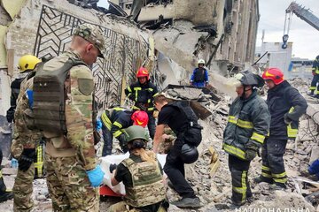 Ucrania: Un bombardeo contra una pizzería dejó al menos 11 muertos  (Fuente: EFE)