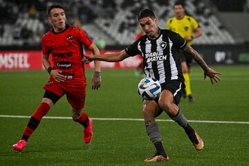 Patronato empató en Río ante Botafogo y quedó eliminado de la Sudamericana   (Fuente: AFP)