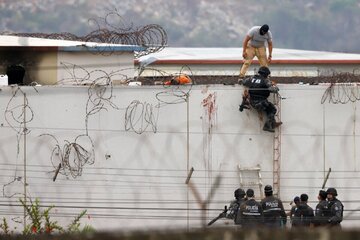 Crisis de seguridad en Ecuador: qué pasa en las cárceles (Fuente: AFP)