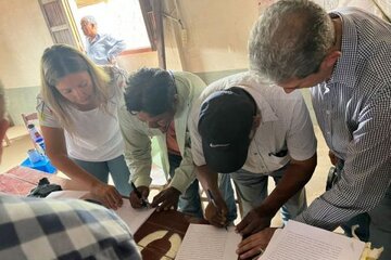 Más de 500 productores indígenas y criollos firmaron convenios para la ejecución de obras 