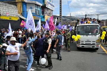 La inseguridad, el gran tema de las elecciones presidenciales en Ecuador (Fuente: AFP)