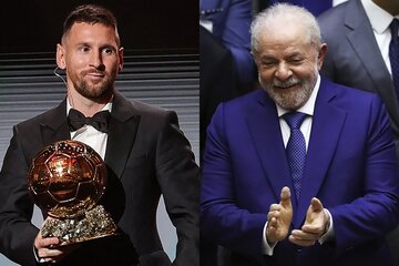 Lula ponderó a Messi y le pegó a Neymar: "¿Hace cuánto Brasil no tiene un ídolo de verdad?" (Fuente: AFP EFE)