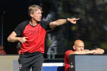 El técnico Gabriel Heinze anunció que se va de Newell's (Fuente: Fotobaires)