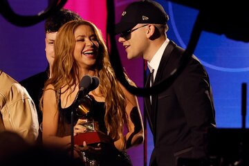 Bizarrap hizo historia en los Grammy Latinos (Fuente: EFE)