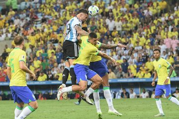 Argentina le ganó a Brasil en la batalla del Maracaná (Fuente: EFE)