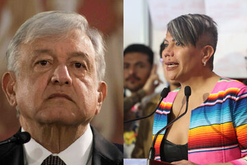 El presidente de México llamó "señor vestido de mujer" a una diputada trans (Fuente: AFP)