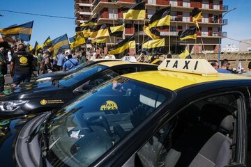 Paro nacional: los taxistas creen que la movilización es "un enorme llamado de atención" a Javier Milei