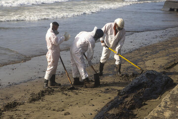 Un derrame de petróleo llegó a las costas de Trinidad y Tobago (Fuente: EFE)