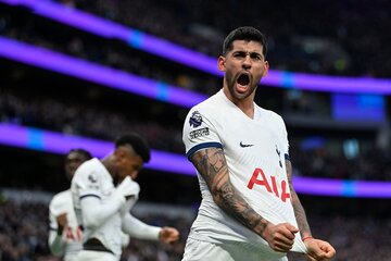 Premier League: "Cuti" Romero le aportó un gol a la victoria del Tottenham  (Fuente: AFP)