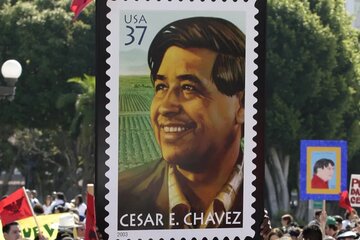 César Chávez murió el 23 de abril de 1993 (Fuente: EFE)