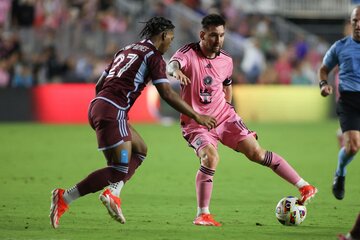 A qué hora juega el Inter Miami de Messi vs Monterrey: TV online en vivo y formaciones (Fuente: AFP)