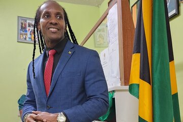 El viceministro de Asuntos Exteriores jamaicano Alando Terrelonge