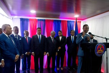 Haití: asumieron los miembros del Consejo de Transición (Fuente: AFP)