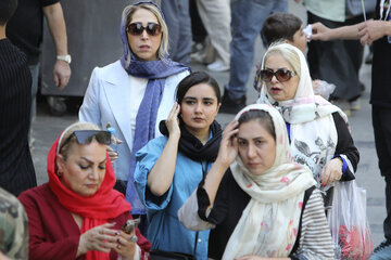 La ONU denunció los castigos por no usar velo en Irán (Fuente: AFP)