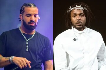 La pelea entre Drake y Kendrick Lamar que incluyó un tiroteo cerca de la casa de uno de los raperos (Fuente: AFP)
