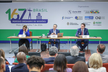 Con el foco en la crisis climática, la Corte Interamericana de DDHH se reúne en Brasilia (Fuente: @CorteIDH)
