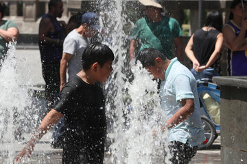 Ola de calor en México: reportaron 61 muertos y se esperan temperaturas por encima de los 45 grados (Fuente: EFE)