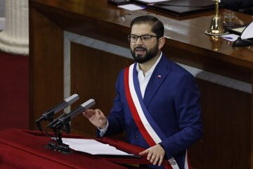 Boric anunció que enviará un proyecto de aborto legal (Fuente: AFP)