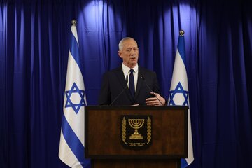 Benny Gantz renunció al gabinete de guerra formado por el gobierno israelí (Fuente: EFE)