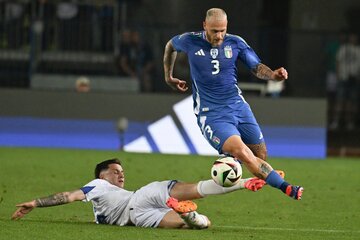 Italia superó a Bosnia en un partido de preparación (Fuente: EFE)