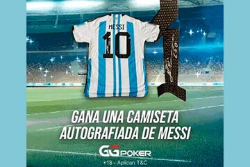 Se inicia el torneo que regala una camiseta de Messi autografiada 