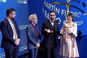 Martín Fierro de Radio 2024: uno por uno, todos los ganadores de la gala (Fuente: Captura de pantalla)