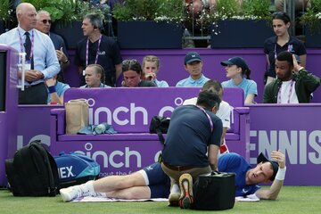 Tenis: a Andy Murray se le complicó el retiro perfecto (Fuente: EFE)