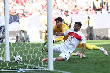 Eurocopa 2024: el insólito gol en contra de Turquía ante Portugal (Fuente: AFP)