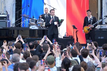 Francia: En la recta final, Macron busca frenar a la extrema derecha (Fuente: EFE)