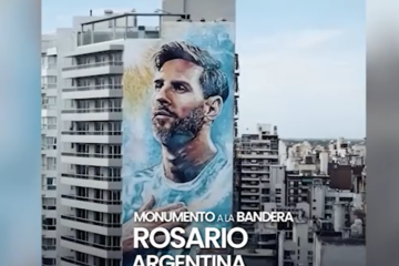 Messi: más de 6.000 chicos se juntaron en Rosario para cantarle el feliz cumpleaños