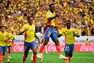 Sí, sí, Colombia: debutó con el pie derecho en la Copa América (Fuente: AFP)