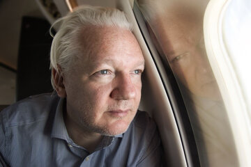 Julian Assange llegó a las Islas Marianas para formalizar su libertad (Fuente: EFE)