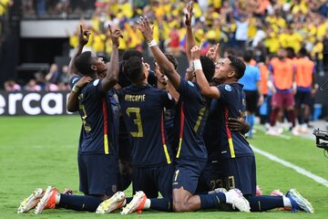 Ecuador le ganó a Jamaica y vuelve a tener chances (Fuente: AFP)