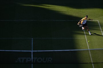 Wimbledon: El sorprendente Djokovic y diez argentinos (Fuente: AFP)
