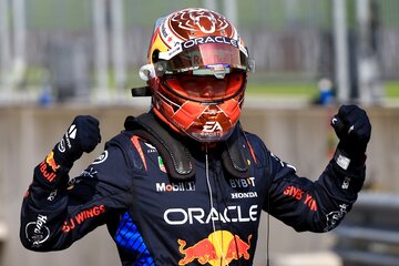 Fórmula 1: Verstappen metió doblete de Sprint y Pole Position en su casa (Fuente: AFP)