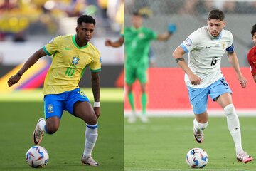 Brasil vs Uruguay, rumor de partidazo en la Copa América (Fuente: AFP)