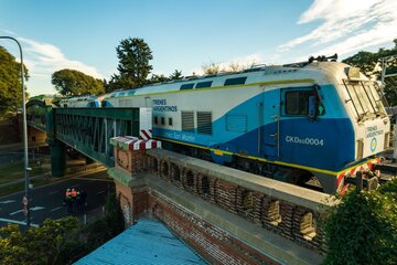 El tren San Martín vuelve a hacer su recorrido completo este miércoles (Fuente: Trenes Argentinos)