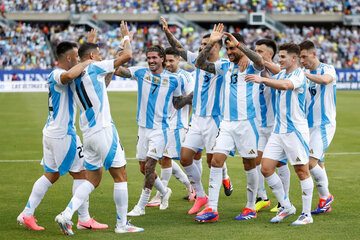 ¿Cuándo es el próximo partido de la selección argentina después de ganar la Copa América? (Fuente: EFE)