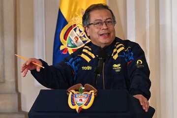 Gustavo Petro decretó "Día Cívico" el lunes para "celebrar la unidad que genera la Selección Colombia" (Fuente: AFP)