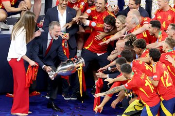 Eurocopa: España derrotó a Inglaterra y festejó a lo grande en Berlín (Fuente: EFE)
