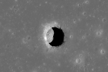 La NASA confirma la existencia de túneles en la Luna (Fuente: NASA)