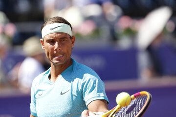 Rafael Nadal perdió la final del ATP de Bastad (Fuente: AFP)