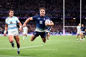 Los Pumas Seven y una dura derrota (Fuente: EFE)